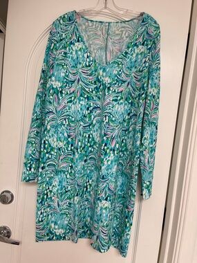 Lilly Pulitzer Davie Dress STYLE #004548 EMERALD ISLE PINEAPPLE OF MY EYE